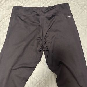 Adidas climate leggings, black, size medium